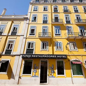 Turim Restauradores 3* Лиссабон